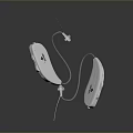 Advanced White Medical Device With Leads And Components For Healthcare Use