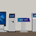 Other electrical appliances modern intelligent all-in-one display machine all-in-one self-service machine self-service machine advertising machine inquiry machine 3d model