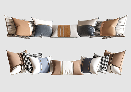 Modern pillow 3d model