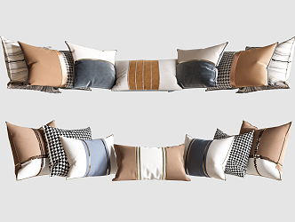 Modern pillow 3d model