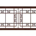 Traditional Chinese Carved Window Patterns With Various Intricate Designs 3d model
