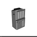 CDEFG White Dehumidifier With Black Control Panel And Air Outlet For Home Use