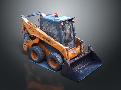 Bulldozer Crawler Bulldozer Hydraulic Crawler Bulldozer Old Bulldozer Construction Machinery Engineering Vehicle 3d model