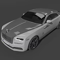 Luxury Car With Sleek Body Design Chrome Grille And Stylish Alloy Wheels
