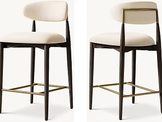 Bar stool 3d model