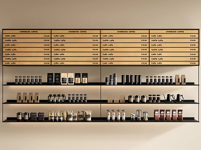 Organized Kitchen Shelves Display Various Spice Bottles And Seasoning Containers 3d model