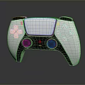 gamepad wireless gamepad game console accessories gamepad 3d model