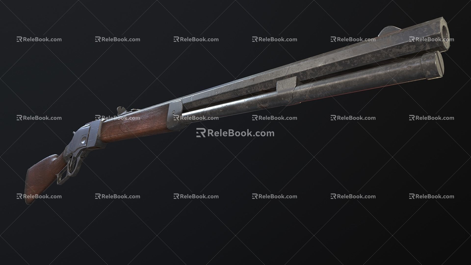 Manchester Rifles Weapons Guns Rifles World War II Sight Military Troops Manchester 3d model