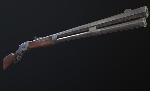 Manchester Rifles Weapons Guns Rifles World War II Sight Military Troops Manchester 3d model