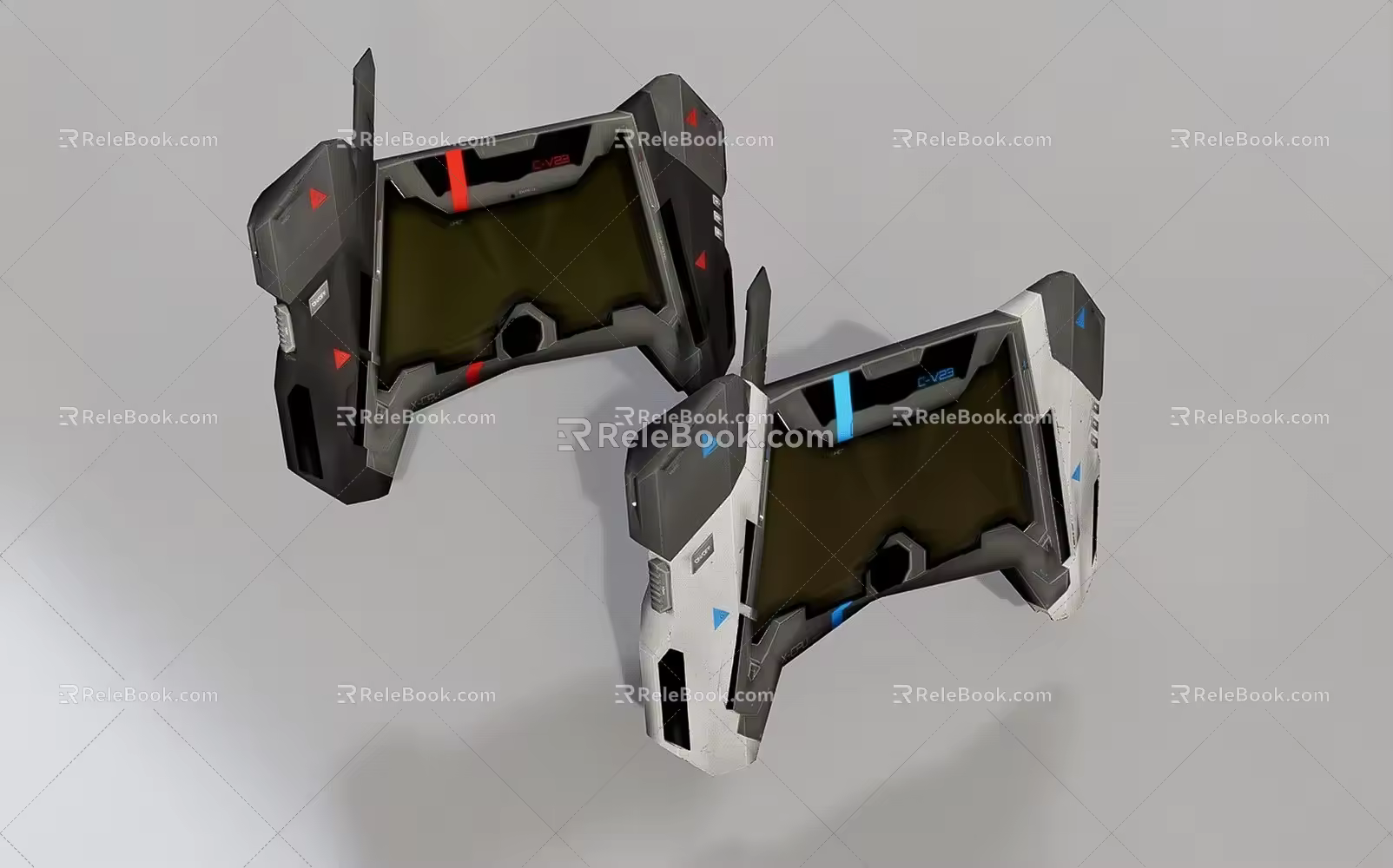 Sci-fi Controller 3d model