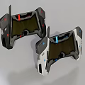Sci-fi Controller 3d model