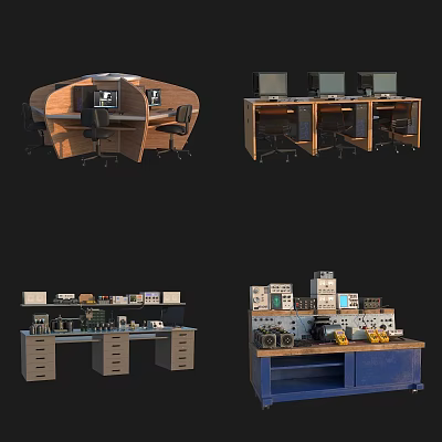Physical Chemistry Laboratory Equipment Equipment Office Computer Equipment 3d model