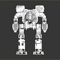 Robot Assistant Small Robot Butler Robot Butler Figure Game Figure 3d model