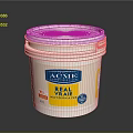 ACME REAL YEAST Dayonnaire 5L Bucket With White Lid And Label Design