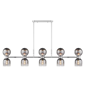 Modern Simple Light Luxury Chandelier 3d model