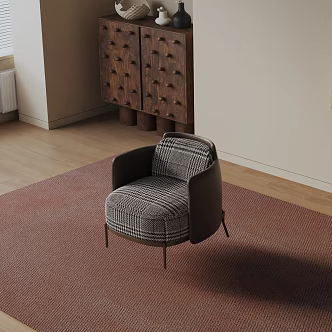 modern leisure chair 3d model