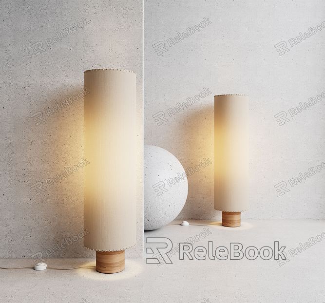 Modern floor lamp model