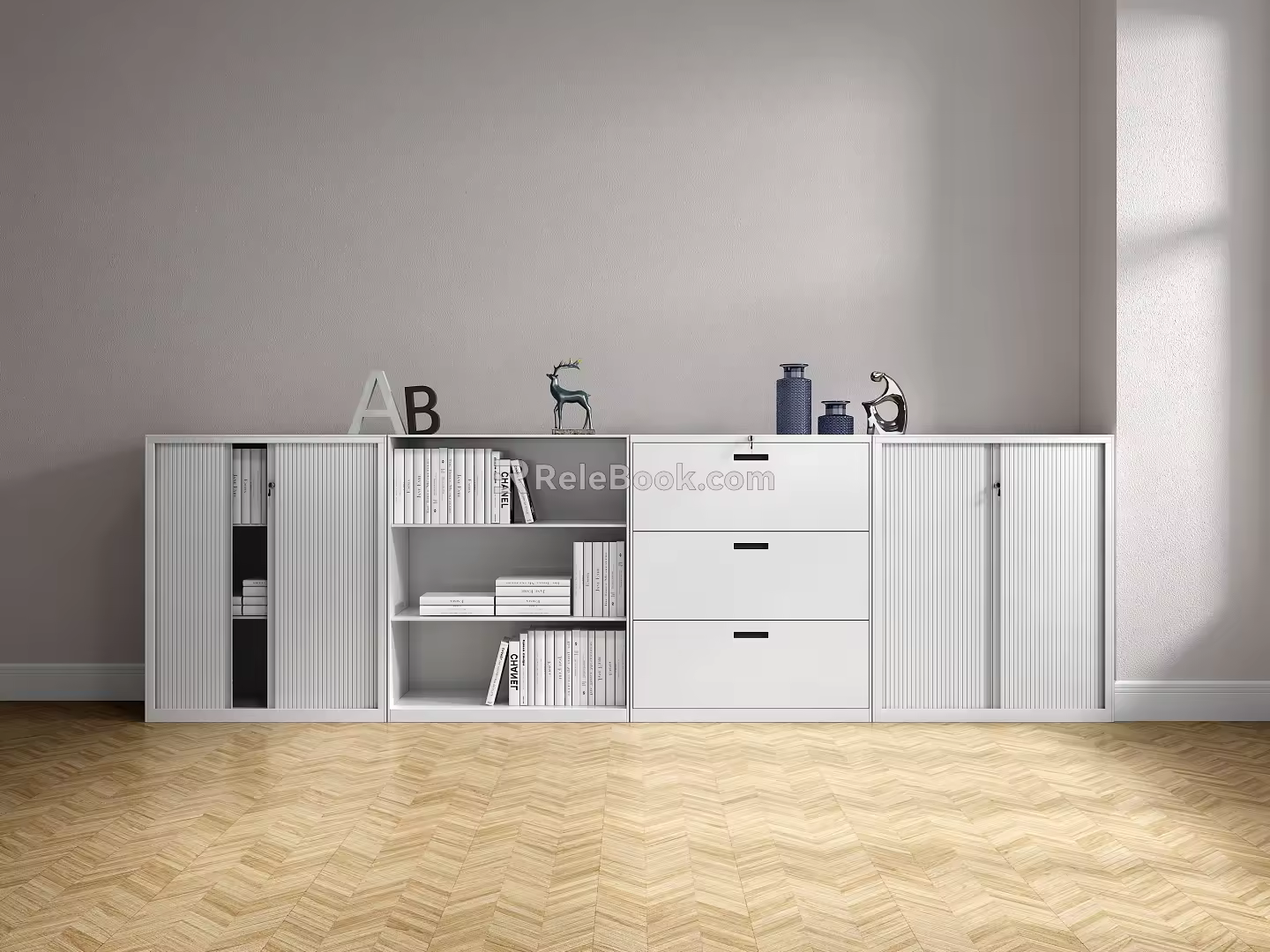 Modern Cabinet 3d model