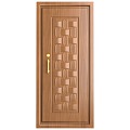 swing door modern wooden door bedroom door 3d model