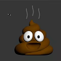 Poop shit shit 3D model 3d model