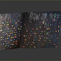 Rock Climbing Rock Climbing Wall Rock Block Rock Block Rock Specimen Boulder 3d model