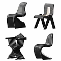 Stylish Black Dining Chairs Showcasing Various Unique Designs And Modern Styles