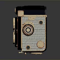 YASHICA MAT-124 Vintage Camera With Classic Design And Twin Lens For Collectible Household Use