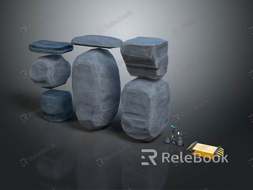 Stone Rock Stone Stone Appreciation Stone Strange Stone Ore Realistic model