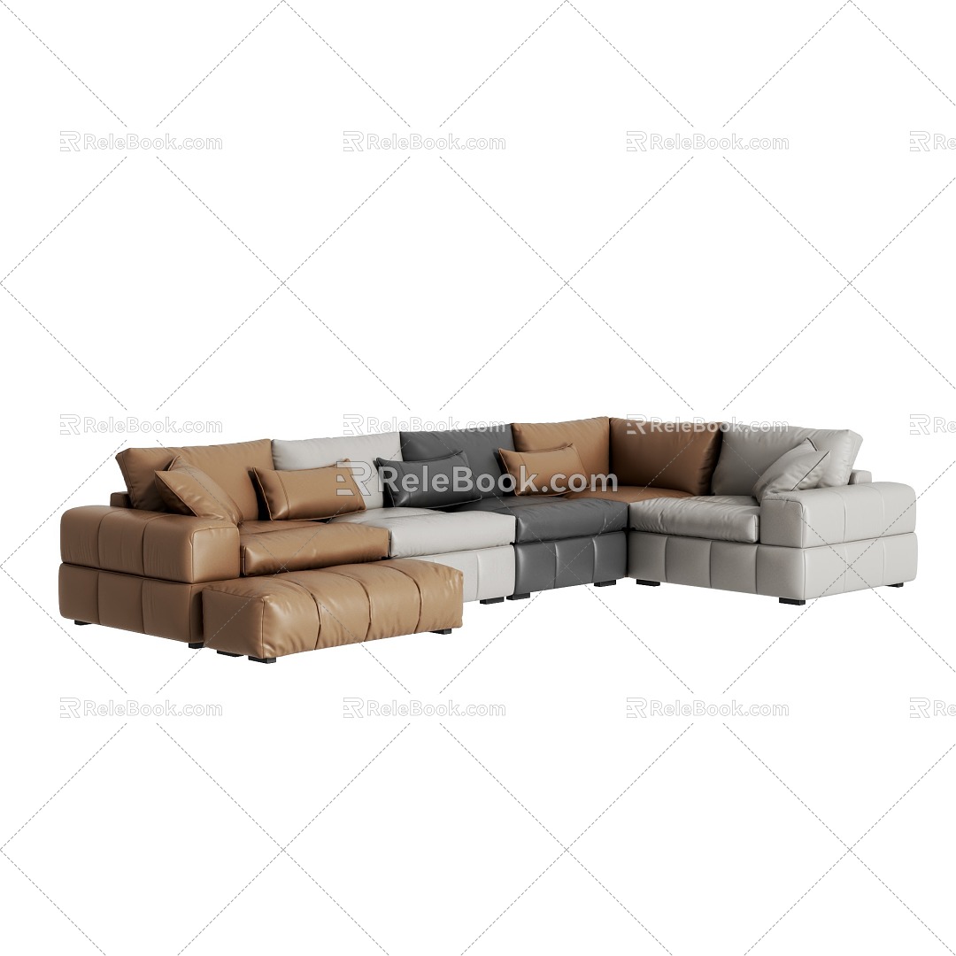 Minismal Sofa 3d model