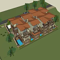 Elegant Detached Villa With Balconies And Mountain View Surrounded By Greenery