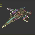 Fighter Next Generation Aircraft Fighter 3d model