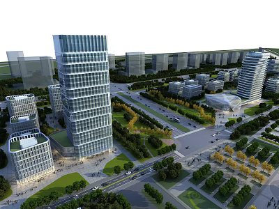 Modern Industrial Factory Building With Steel Structure Large Workshop And Advanced Production Facilities 3d model