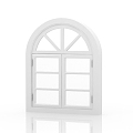 Modern windows and doors casement window 3d model