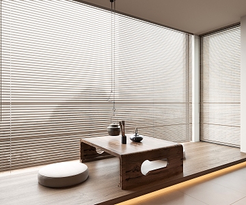 Modern venetian blinds 3d model