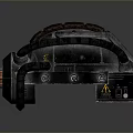 Sci-Fi Helmet Alien Helmet High Tech Helmet Game Helmet 3d model