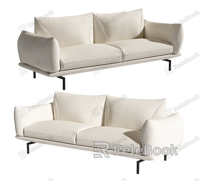 Double sofa model