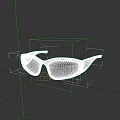 Trendy Modern Silver Sunglasses Featuring Stylish Frame And Reflective Lenses