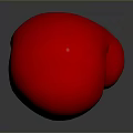 Soft Red Boxing Glove For Home Fitness Training And Daily Use
