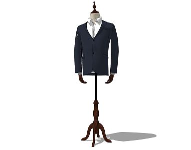 American Model Costume Model Hanger 3d model