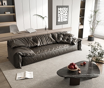 Modern Minotti Multiplayer Sofa 3d model