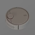Smart Automatic Robotic Vacuum Cleaner With Round Design For Efficient Home Cleaning 3d model