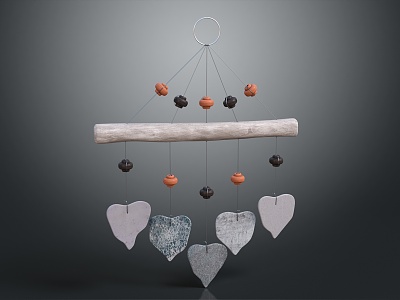 modern wind chime ceramic bell model