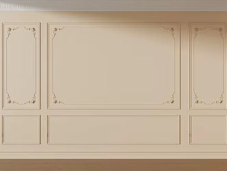 French plaster line 3d model