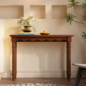 American Style End View Desk French Middle Ancient End View Desk American Style Entrance Cabinet American Style Decorative Cabinet 3d model