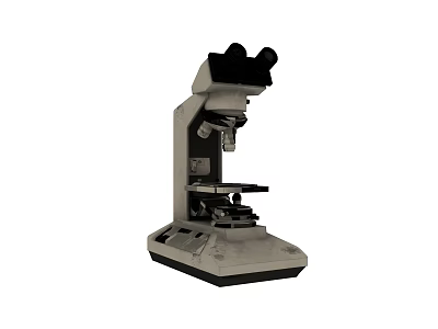 Professional Medical Microscope Equipment For Laboratory Scientific Research And Analysis 3d model