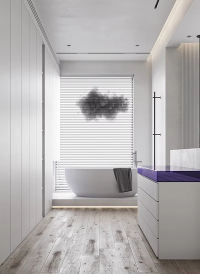 Modern toilet 3d model