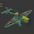 Modern Fighter Next Generation Aircraft 3d model