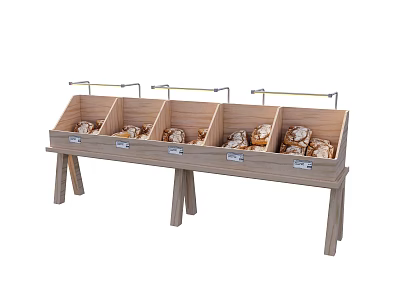 Modern Display Cabinet Side Cabinet 3d model