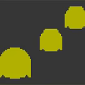 Cute Brick Built Penguin Figures With Large Gray And Small White Bodies And Orange Feet