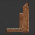 Traditional Wooden Furniture Set Including Wardrobe Bookshelf Bed And Drawer Cabinet